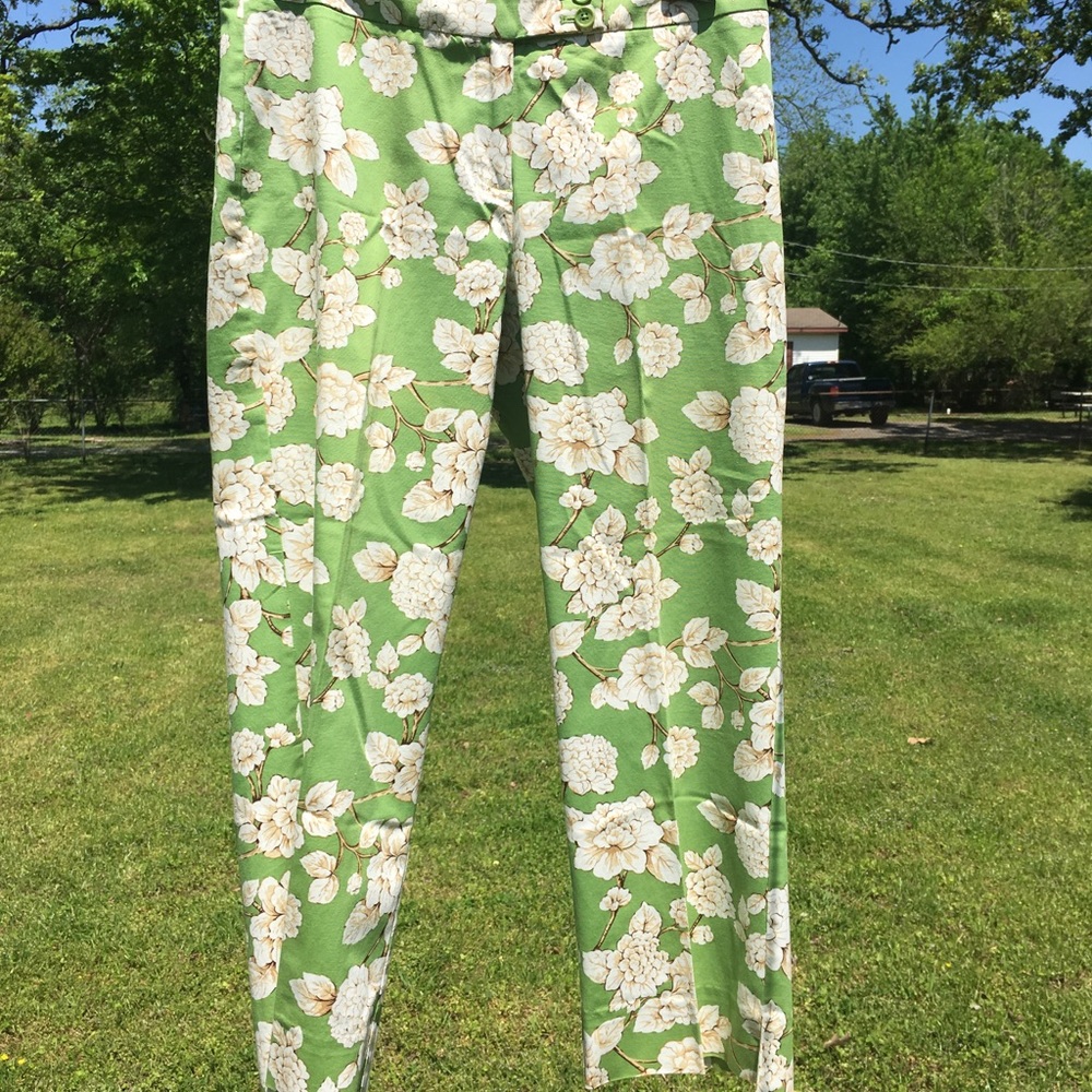 Super cute! Harold Sz 8 Capri floral pants!